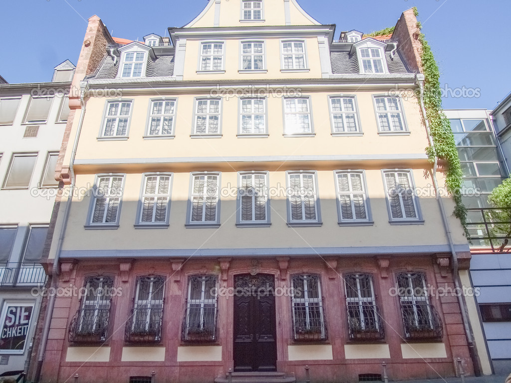 Goethe Haus Frankfurt Stock Photo Image By C Claudiodivizia 26674833
