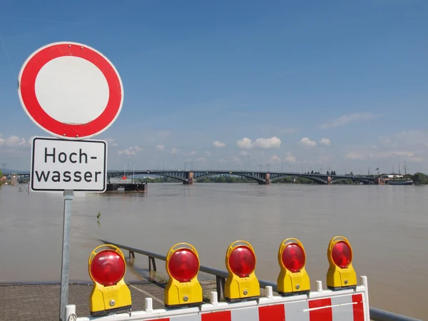 독일에 있는 홍수 — 스톡 사진