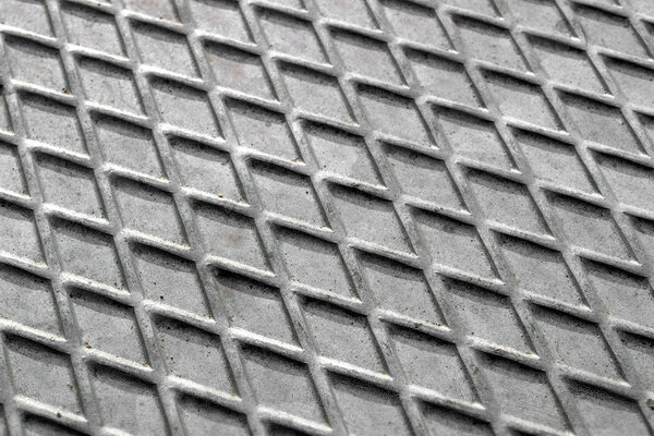 Diamond steel plate industrial iron metal background