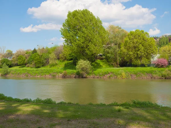 Rivier po Turijn — Stockfoto