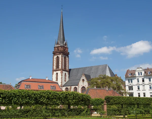 圣伊丽莎白教堂在达姆施塔特 — 图库照片