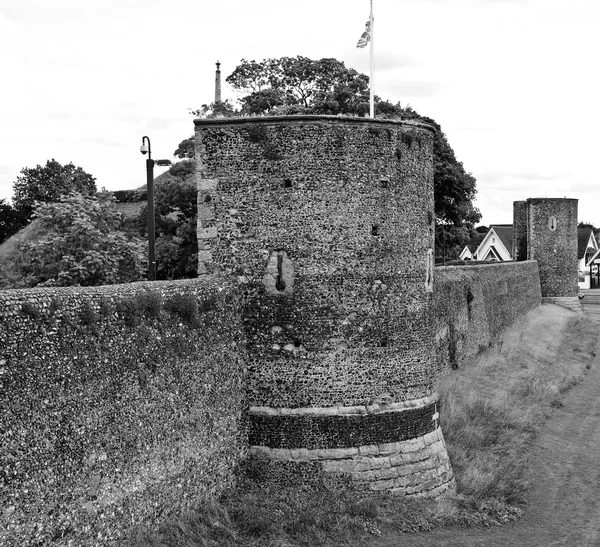 Canterbury stadsmuren — Stockfoto