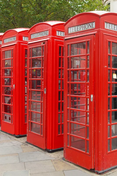 Londra telefon kulübesi — Stok fotoğraf