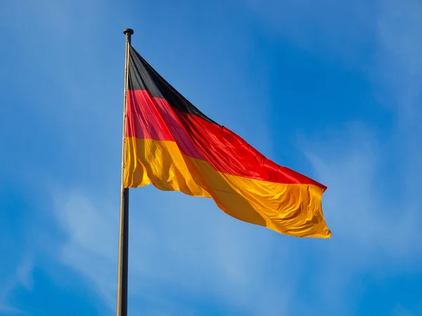 Duitse vlag — Stockfoto