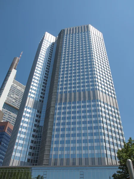 Banco Central Europeo en Frankfurt — Foto de Stock