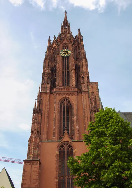 Frankfurter Dom Cathedral — Stock Photo, Image