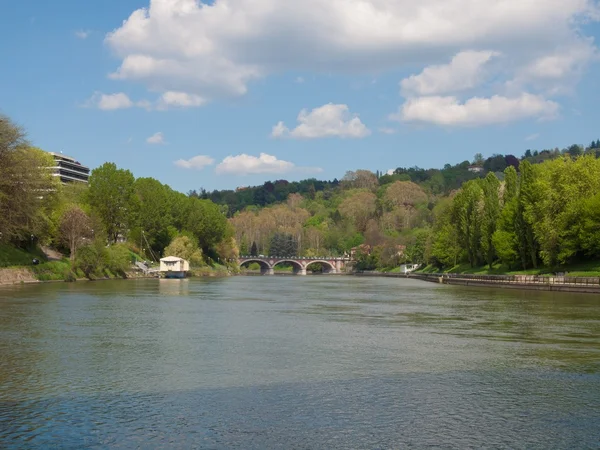 Rivier po Turijn — Stockfoto