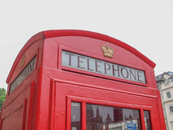 Caja de teléfono de Londres —  Fotos de Stock