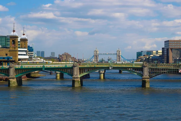 Río Támesis en Londres — Foto de Stock