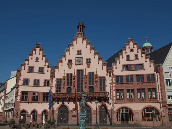 Frankfurt city hall — Stok fotoğraf