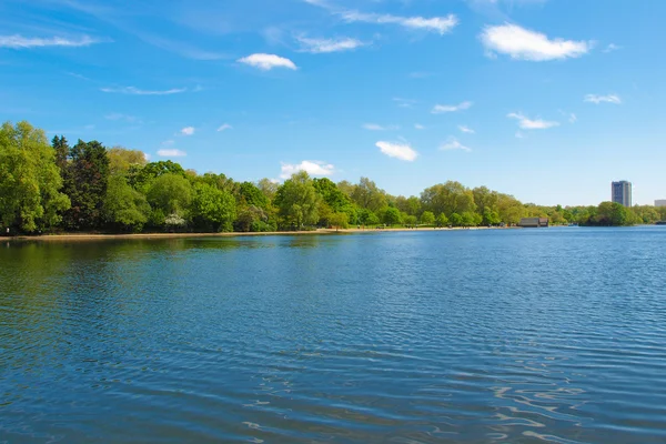 Serpentine lake, Londen — Stockfoto