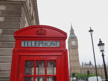 Londra telefon kulübesi