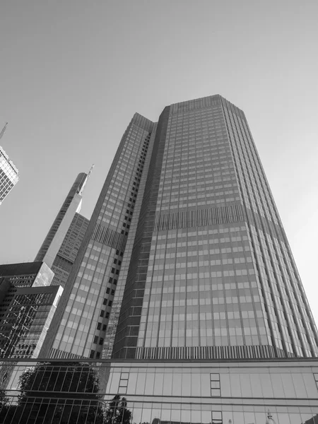 Banco Central Europeo en Frankfurt — Foto de Stock