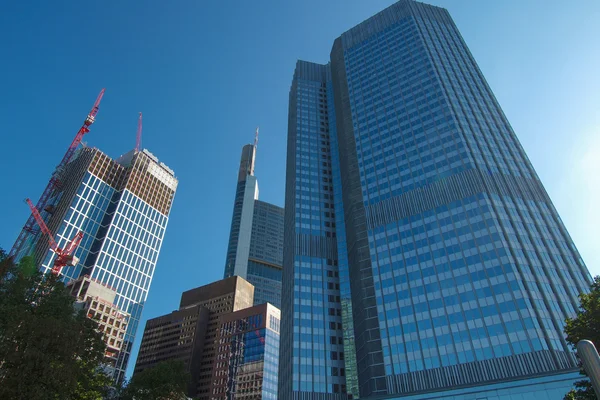 Europeiska centralbanken i Frankfurt — Stockfoto