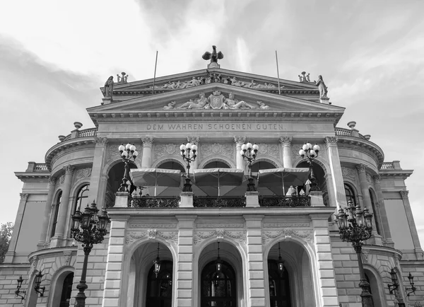 Frankfurt 'ta Alte Oper — Stok fotoğraf