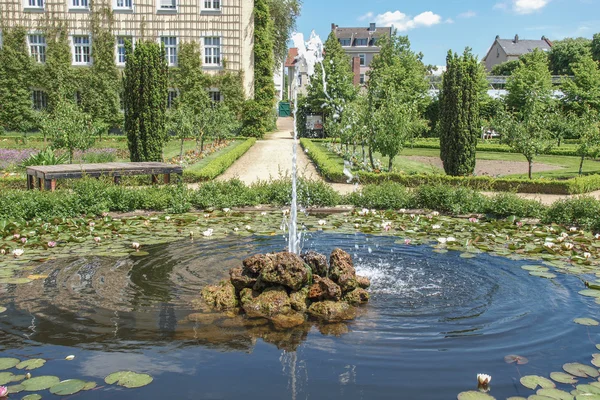 Książę georg ogród w darmstadt — Zdjęcie stockowe