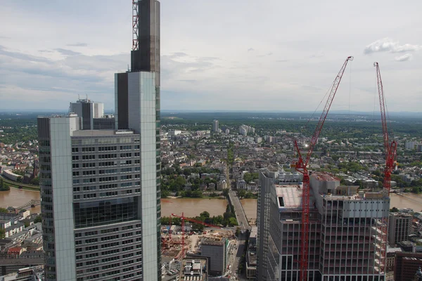 Frankfurt am hoved – stockfoto