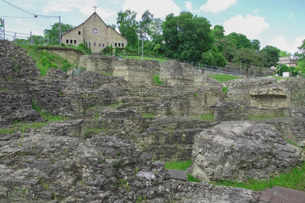 Roman Theatre in Mainz — Stock Photo, Image