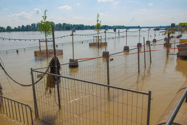 Overstromingen in Duitsland — Stockfoto