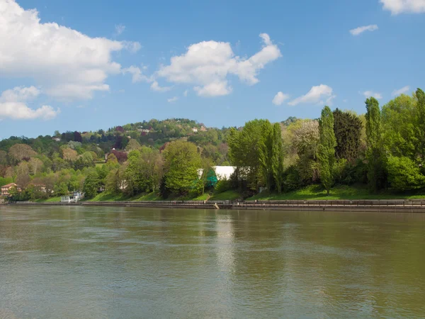 Rio po turin — Fotografia de Stock