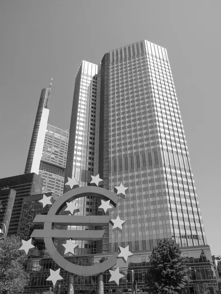 Europejski Bank Centralny we Frankfurcie — Zdjęcie stockowe