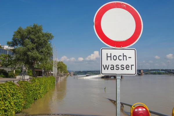 Flood in Germany — Stock Photo, Image