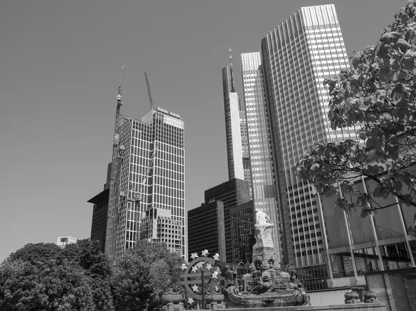 Banco Central Europeo en Frankfurt — Foto de Stock