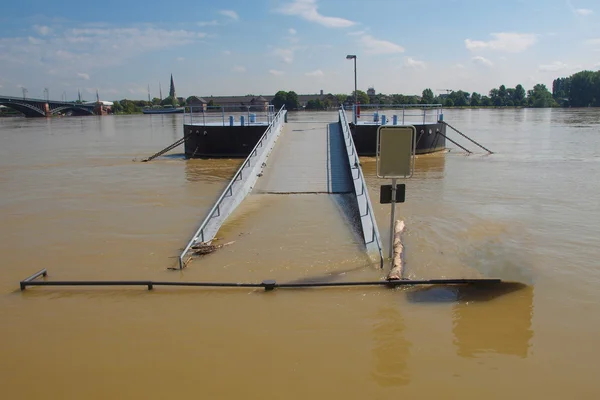 Flood in Germany — Stock Photo, Image