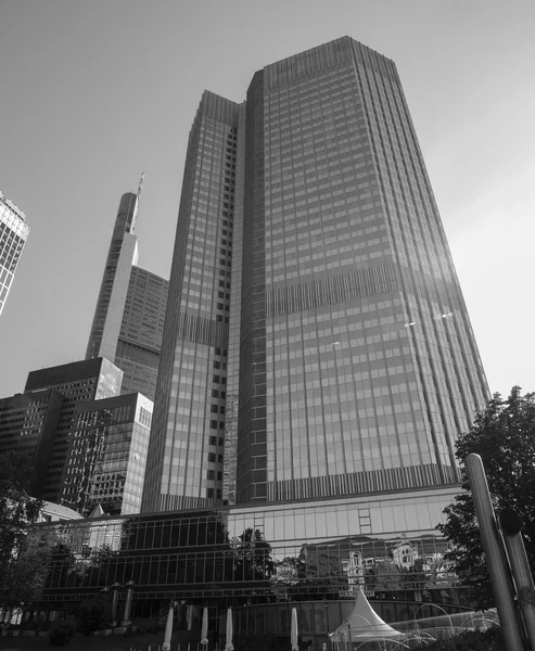 Europäische Zentralbank in Frankfurt — Stockfoto