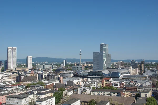 Vista aérea de Frankfurt — Foto de Stock