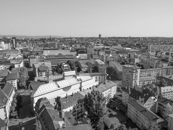 Вид с воздуха на Франкфурт — стоковое фото