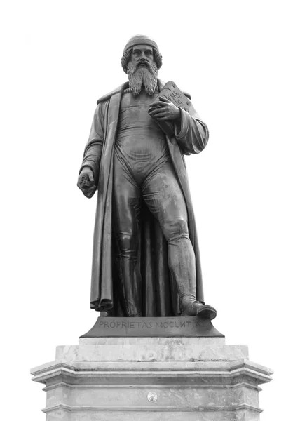 Пам'ятник Гутенберга — стокове фото