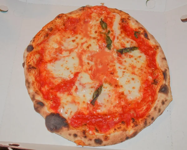 Pizza margherita — Foto Stock