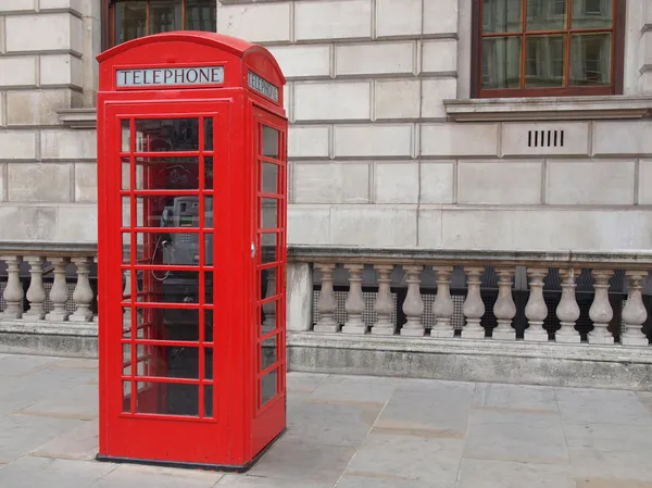Boîte téléphonique de Londres — Photo