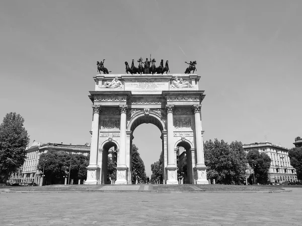 Arco della pace, Mediolan — Zdjęcie stockowe