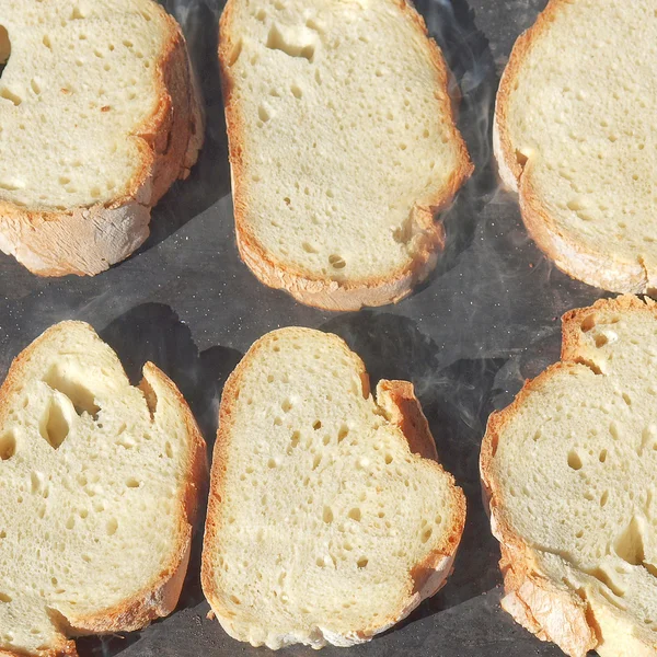 Fetta di pane — Foto Stock