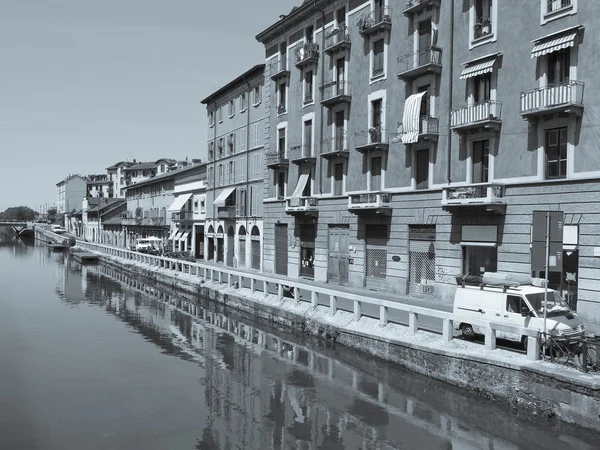 Naviglio Grande, Milano — Foto Stock