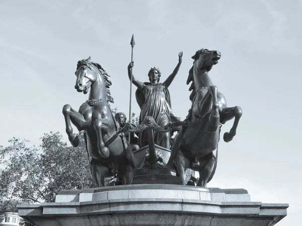 Boadicea monument London — Stockfoto