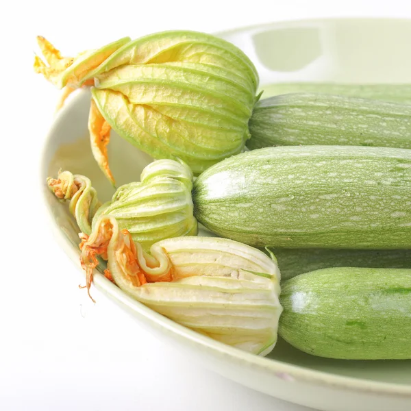 Courgettes zucchini — Stock Photo, Image