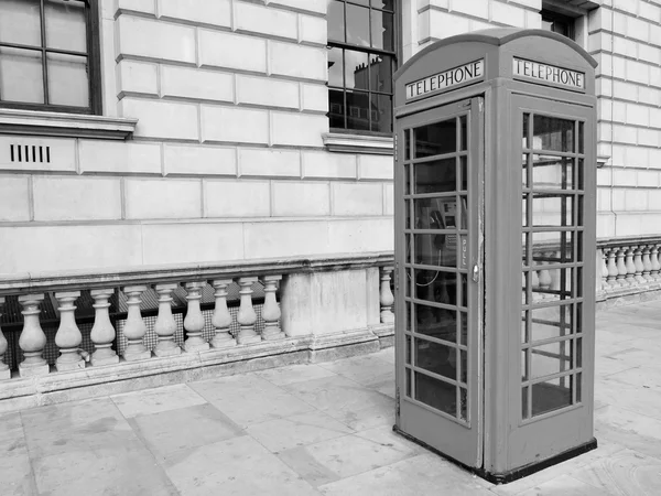 Londýn telefonní budka — Stock fotografie