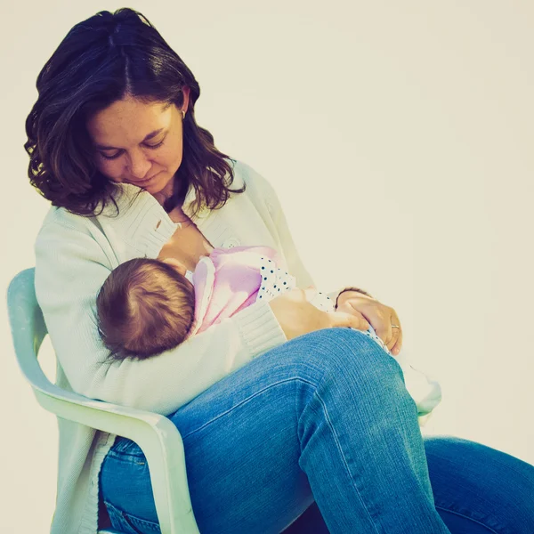 Breastfeeding — Stock Photo, Image