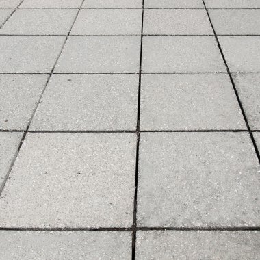 Beton kaldırım döşemesi