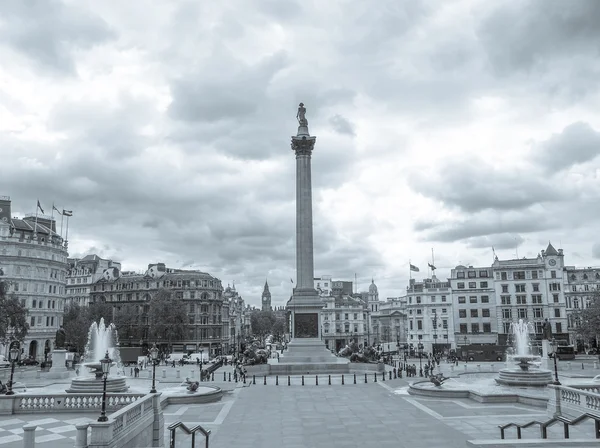 伦敦特拉法加广场 — 图库照片