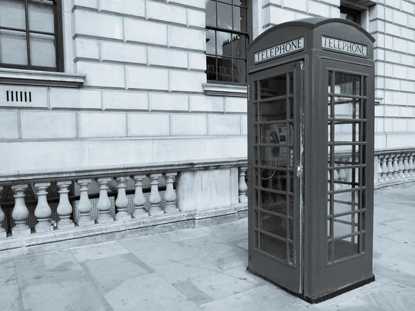 Caja de teléfono de Londres — Foto de Stock