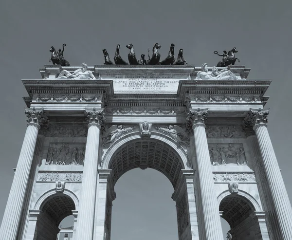 Arco della Pace, Milano — Foto Stock