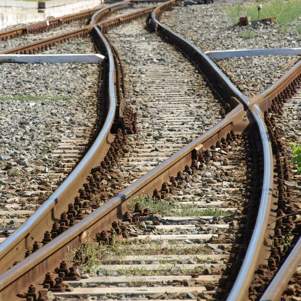 Spoorweg — Stockfoto