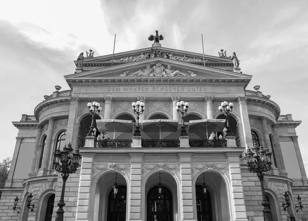 Alte Oper em Frankfurt — Fotografia de Stock