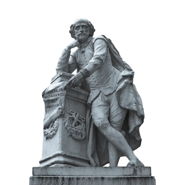 Shakespeare staty — Stockfoto