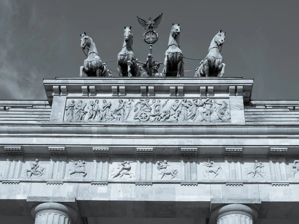 Brandenburger tor, Berlín — Stock fotografie