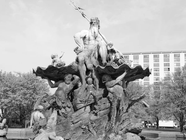 Neptunbrunnen — 图库照片